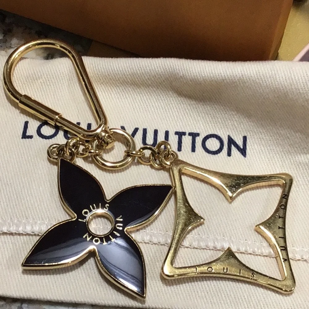 Louis Vuitton Flower Bag Monogram Charm Authentic